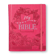 2114862: KJV My Creative Bible, Pink Floral LuxLeather