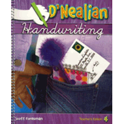 212118: D&amp;quot;Nealian Handwriting Teacher Edition Grade 4 (2008 Edition)