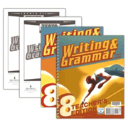 221721: BJU Press Writing &amp; Grammar Grade 8, Homeschool Kit (Third Edition)