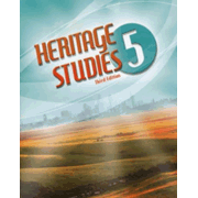 233312: BJU Press Heritage Studies Grade 5 Student Text, Third Edition