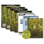 264945: BJU Press Fundamentals of Math Grade 7 Homeschool Kit, Second Edition