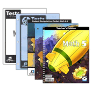 278226: BJU Press Math Grade 5 Homeschool Kit, 3rd Edition