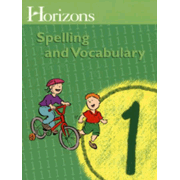 302124: Horizons Spelling &amp; Vocabulary 1, Student Book 