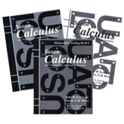 320171: Saxon Calculus, 2nd Edition, Home Study Kit