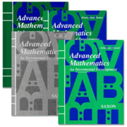329739: Saxon Advanced Math Homeschool Kit with Solutions Manual, 2nd Ed.