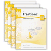 33100: Key To Fractions, Books 1-4
