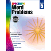 427314: Spectrum Word Problems Grade 5