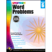 427321: Spectrum Word Problems Grade 6