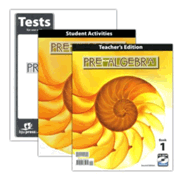 471270: BJU Press Pre-Algebra Grade 8 Homeschool Kit (Second Edition)