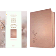 485022: KJV Every Woman&amp;quot;s Bible, Filament Enabled--soft leather-look, rose gold
