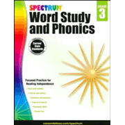 504606: Spectrum Phonics &amp; Word Study Grade 3 (2014 Update)