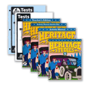 512873: BJU Press Heritage Studies Grade 5 Homeschool Kit (Updated Fourth Edition)