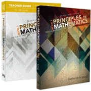 519142: Principles of Mathematics Book 1 Pack, 6th-8th Grade, 2 Volumes