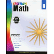704560: Spectrum Math Grade K (2014 Update)