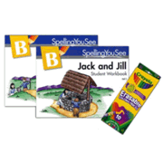 727333: Spelling You See Level B: Jack and Jill Student Pack