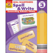 730471: Skill Sharpener: Spell & Write, Grade 3