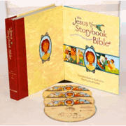 748847: The Jesus Storybook Bible: Every Story Whispers His Name [With Read Along] Deluxe Edition