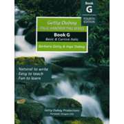 776247: Getty-Dubay Book G: Basic &amp; Cursive Italic Fourth Edition Rev