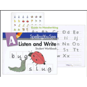 797222: Spelling You See Level A: Listen and Write Student Pack