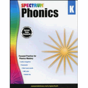 804603: Spectrum Phonics &amp; Word Study Grade K (2014 Update)