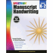 813800: Spectrum Manuscript Handwriting, 2015 Edition--Grades K to 2