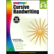 813811: Spectrum Cursive Handwriting, 2015 Edition - Grades 3 to 5