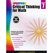835549: Spectrum Critical Thinking for Math, Grade 7