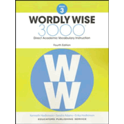 877030: Wordly Wise 3000 Book 3 Student Edition (4th Edition; Homeschool Edition)