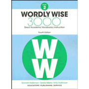 877059: Wordly Wise 3000 Book 2 Student Edition (4th Edition; Homeschool Edition)