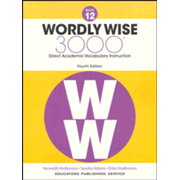 877128: Wordly Wise 3000 Book 12 Student Edition (4th Edition; Homeschool Edition)