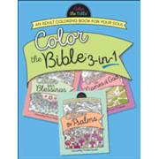968690: Color the Bible 3-in-1: An Adult Coloring Book for Your Soul