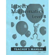 971613: Liberty Mathematics Level B Teacher&amp;quot;s Manual, Grade 2