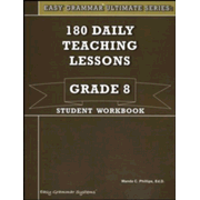 981628: Easy Grammar Ultimate Series: 180 Daily Teaching Lessons, Grade 8 Student Workbook