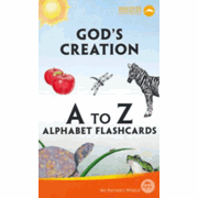 990853: God&amp;quot;s Creation A to Z Alphabet Flashcards