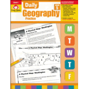 999740: Daily Geography Practice, Grade 5