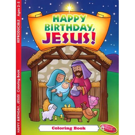 Birth of Jesus Coloring Book