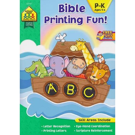 Bible Printing Activity Book