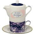 0137035: Be Still Ceramic Tea For One