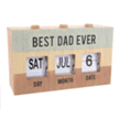 Best Dad Ever Perpetual Desk Calendar