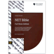 225123: NET Comfort Print Bible, Full-Notes Edition--genuine leather, brown (indexed)