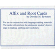 379324: Affix &amp; Root Cards (Homeschool Edition)