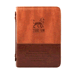544479: Stand Firm Bible Cover, Leather-Like Tan, Large