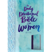 935241: NKJV Daily Devotional Bible for Women, Purple/Blue LeatherTouch Imitation Leather