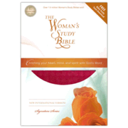 003560: NIV Woman&amp;quot;s Study Bible, Leathersoft Rich Rose