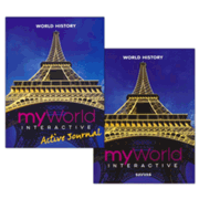 024753: myWorld Middle Grades World History Homeschool Bundle (Includes Workbook; Grades 6-8; 2019 Edition)
