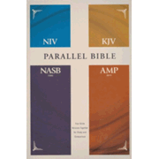 0446880: NIV, KJV, NASB, Amplified Parallel Bible--hardcover