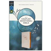 0464044: NIV Couples&amp;quot; Devotional Bible, Comfort Print--soft leather-look, stone