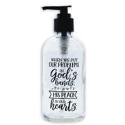 052927: When We Put Our Problems In God&amp;quot;s Hands, He Puts Peace In Our Hearts Soap Dispenser