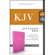 097952: KJV, Gift and Award Bible, Imitation Leather, Pink