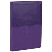 098063: KJV, Value Thinline Bible, Large Print, Imitation Leather, Purple, Red Letter Edition
